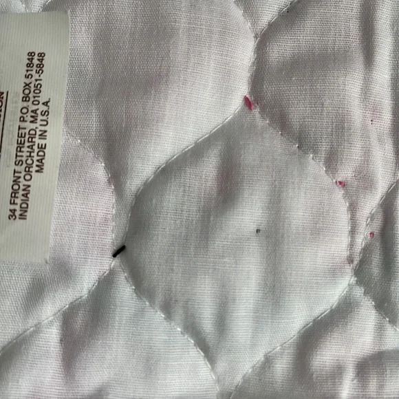 Handmade Quilted Baby Bib Cross-stitch Cat Kitten Cross Stitch - Picture 9 of 13